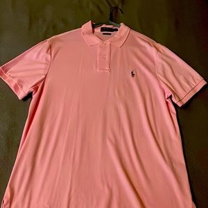 Men’s Pink Polo by Ralph Lauren Size Large